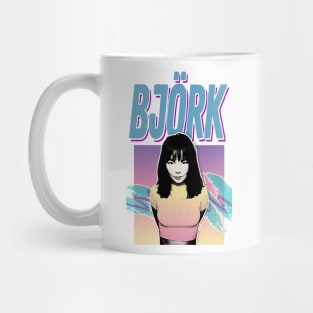 Björk Aesthetic 90s Style Design Mug